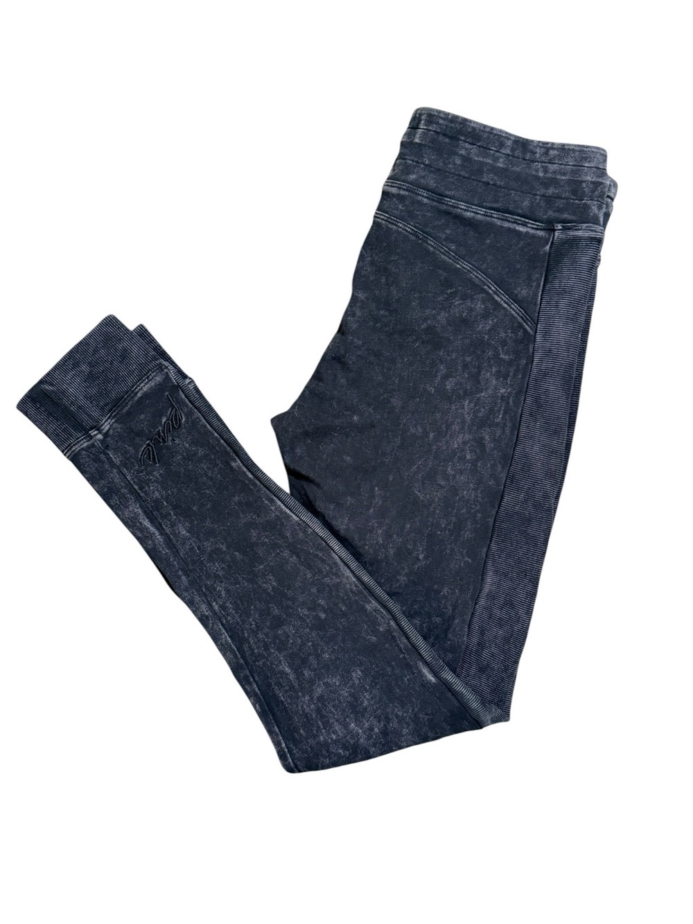 PINK Victoria’s Secret Yoga Acid Wash Moto Jogger Leggings S - Picture 7 of 9